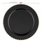 Smarty Had A Party 10" Black with Gold Pearl String Round Disposable Plastic Dinner Plates, 120PK 8870-BG-CASE - alternate 6