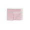 Homeroots 70" X 55" Pink And White Cotton Blend Woven Herringbone Plush Throw Blanket with Tassels 474024 - alternate 1