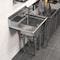 Amgood 29 in. x 22 in. Stainless Steel One Compartment Sink with 16 in. x 14 in. Bowl and 12 in. Left  Drainboard AMG SINK S1C-141611-12L-NF-Z - alternate 4