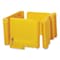 Rubbermaid Commercial Locking Cabinet, For Rubbermaid Commercial Cleaning Carts, Yellow FG618100YEL - alternate 4