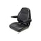 Uni Pro 441 Seat Top Assembly, With Armrests, Black Vinyl 8390 - alternate 1