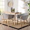 Bali & Pari Max Natural Rattan Dining Bistro Chair 269-2PC-14773-ZORO - alternate 6
