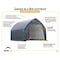 Shelterlogic Garage-in-a-Box 13 x 20 x 12 ft Grey Suv/Truck 62693 - alternate 5