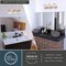 Vaxcel Covington 3-Light Vanity Light, Satin Nickel, Clear Glass, 23-In. Wide W0584 - alternate 4