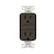 Eaton Wiring Devices Eaton Tamper-Resistant GFCI Receptacle, 125 V, 15 A, NEMA: NEMA 5-15R, Back, Side Wiring TRGF15RB-BX-L - alternate 3