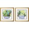 Homeroots Set Of Two Succulent Garden II Gold Framed Wall Art, 2PK 649146 - alternate 1