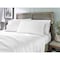 Homeroots Six Piece White Tencel Lyocell King Sheet Set 523869 - alternate 3
