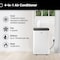 Aeric 10,000 BTU SACC 14,000 BTU ASHRAE Portable Air Conditioner with Heat AERP101HAW - alternate 7