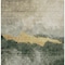 Homeroots 5' X 8' Fern Green Gold And Gray Abstract Washable Indoor Outdoor Area Rug 603006 - alternate 5