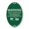 Signmission No Parking Without Permit Warning Sign Permit, 12 In X 18 In Architectural, Heavy Gauge Aluminum A-OV-G-1218-23636 - alternate 1