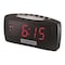 Hamilton Beach AM/FM Alarm Clock Radio Black HCR330 - alternate 1