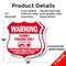 Signmission No Parking Without Permit Shield Sign Wa, 18 inch X 18 inch, Plastic Sign, 2PK SHI-P-2PACK-18-398 - alternate 3