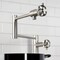 Kingston Brass Deck Mount Pot Filler Faucet with Knurled Handle, Brushed Nickel KS4708RKX - alternate 4