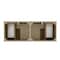 James Martin Vanities Chicago 60in Double Vanity, Walnut Whisper, w/ 3 CM Parisien Bleu Silestone Top 503-V60D-WLW-FPBL - alternate 4