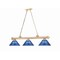 Z-Lite Cordon Heritage Brass 3 Light Billiard 2306-3HBR-ARDB - alternate 4