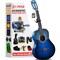 Pyle Classical Guitar Starter Kit PGACMS90BLU - alternate 1