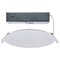 Satco 11/15W LED Direct Wire Downlight 27K/3K/35K/4K/5K CCT Remote Driver 6in Rnd Flat Face Dual Dimming S11691 - alternate 1