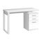 Homeroots 47" White Computer Desk With Three Drawers 489923 - alternate 4