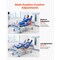Vevor Premium 2 Function Full Electric Hospital Bed Medical Bed with Mattress YXZ-C2 - alternate 4