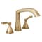 Delta Stryke Three Hole Roman Tub Trim, 11in, Lumicoat Champagne Bronze T2776-CZ-PR - alternate 2