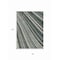 Homeroots 8' X 10' Black Gray And Ivory Striped Washable Indoor Outdoor Area Rug 614962 - alternate 5