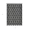 Homeroots 3' X 5' Black And Ivory Geometric Washable Indoor Outdoor Area Rug 596003 - alternate 5