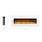 Northwest Wall Mounted Electric Fireplace 50in Heat-Free Fireplace with 10 Color Changing LED Flames 80-WSG02-NH - alternate 4