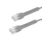Monoprice Cat6A Ethernet Patch Cable - Bendable UTP 30AWG 5ft Gray 49081 - alternate 1