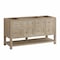 James Martin Vanities Breckenridge 60" Single Vanity, Whitewashed Oak, w/ 3 CM Tajnar Eclos Top 330-V60S-WWO-3TJR - alternate 6