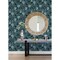 A-Street Prints Irina Navy Floral Blooms Wallpaper 4081-26300 - alternate 3