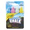Crayola Sidewalk Chalk, 4 Colors, 12PK 51-4104 - alternate 3