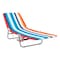 Rio Brands Rio Brands Silver Steel Frame Foldable Chaise Lounge Multicolored BPL-2520ABPK4 - alternate 4