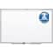 Acco Dry Erase Board, Melamine, 36 in, 60 in, Aluminum Frame, White S535 - alternate 1