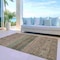 Homeroots 10' X 14' Gray Gold And Brown Medallion Washable Indoor Outdoor Area Rug 615907 - alternate 5