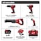 Milwaukee Tool M18 Cordless 4-Tool Combo Kit + M18 XC5.0 Battery 2696-24, 48-11-1850 - alternate 8