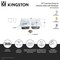 Kingston Brass 33-Inch Cast Iron Self-Rimming Double Bowl Drop-In Kitchen Sink, 2-Hole with Basket Strainers x 2 KGT33229D27 - alternate 2
