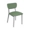 Bfm Seating Hamilton Side Chair, Grade 3 Vinyl Seat & Back - Steel Frame - Platinum Finish JS10C2008-2008PL - alternate 1