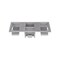 Auveco GM Rocker Panel Clip 7/8in Width 2in Length, 10PK 20318 - alternate 1