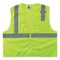 Ergodyne GloWear 8210Z Class 2 Economy Mesh Vest, Polyester, Lime, Small/Medium 21053 - alternate 1