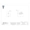 Tamper-Pruf Screws Tamper Resistant Screw, 3/4 in, Plain Finish, 18-8 Stainless Steel, Flat Head Torx Drive, 10 PK 91910 - alternate 3