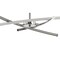 Jonathan Y Crucis 31.5 in. Modern Metal Integrated LED Semi Flush Mount, Chrome JYL7031A - alternate 5