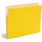 Smead File Pocket, StraightCut Tab, 134 Expansion, Letter Size, Yellow, 25 per Box 73223, Yellow SMD73223 - alternate 1