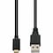 Add-On AddOn 1.0m (3.3ft) USB-C Male to USB 2.0 (A) Male Sync and Charge Black Cable USBC2USB1MB - alternate 1