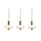 Afx Sydney 3-Light Linear Pendant, 120V, 63W, 5 CCT, Light Brass SYDP10LAJUDLBLNR3 - alternate 1