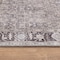 World Rug Gallery Gray Flatweave Rug - Washable Vintage Style, Neutral for Any Room 2 ft x 3 ft WR173GRAY2X3 - alternate 7