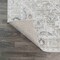 Jonathan Y Shaii Global Medallion Low-Pile Machine-Washable Light Gray/Brown 8 ft. x 10 ft. Area Rug WSH319B-8 - alternate 5