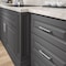 Richelieu Avellino Collection 6 5/16 in (160 mm) Center-to-Center Brushed Nickel Contemporary Cabinet Pull BP527160195 - alternate 5