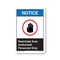 Signmission Safety Sign, OSHA Notice, 5" Height, 7" Width, Restricted Area Authorized Personnel Only, Landscape OS-CL-D-57-L-19974 - alternate 1