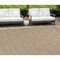 Homeroots 8' X 11' Beige and Brown Geometric Distressed Indoor Outdoor Area Rug 559067 - alternate 1