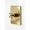 Kingston Brass Single-Handle Pressure Balanced Tub and Shower Faucet, Polished Brass KB6342BX - alternate 5